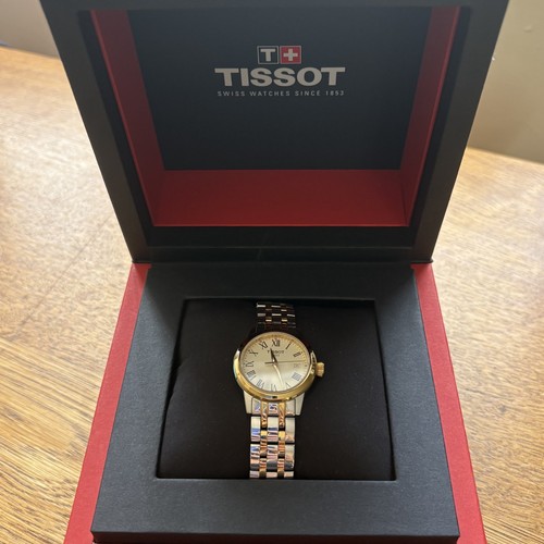 28mm tissot ladies two tone - 28mm, two-tone