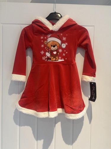 Girls red santa - girls, christmas