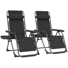 Zero Gravity Sun Lounger Set