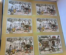 Job Lot Anton Pieck Prints x 5