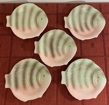 5 Vintage Shorter & Son Fish