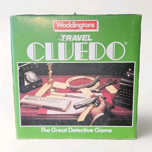 Vintage travel cluedo game - vintage,