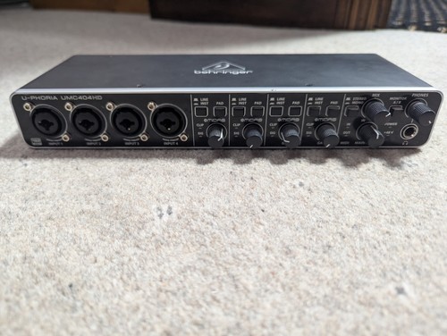 Behringer phoria umc404hd - behringer, u-phoria