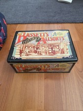 Bertie Bassett Vintage Liquorice Allsorts Sweets Tin Collectable Empty