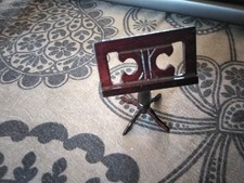 Miniature Dolls House 1:12 Red Wooden music stand Furniture Accessories  