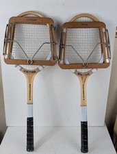 Victor Masterbuilt Tennis Rackets/Pair/Vintage