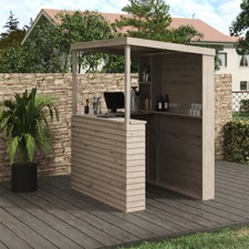 5.3 x 4.7ft Garden Bar Shed