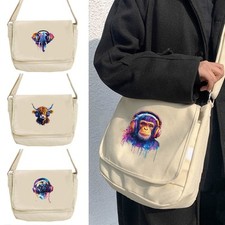 Printed Messenger Bags Waterproof Cross Body Shoulder Utility Travel Work New