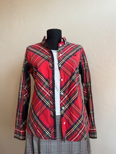 Fred perry red tartan plaid - fred,