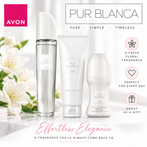 Avon pur blanca gift - blanca,