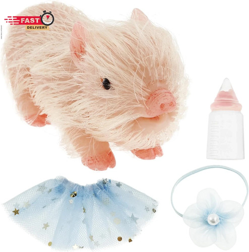 Lifelike mini silicone pig - silicone,