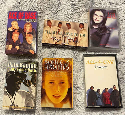 Pop cassette tape bundle - pop,