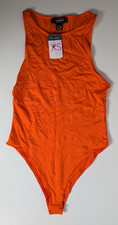 Orange Bodysuit UK 6-8 XS BNWT