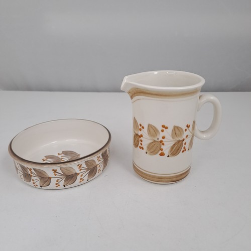 Jersey pottery milk - jug, and