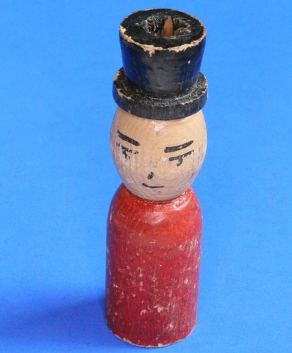 One vintage novelty carved - one,