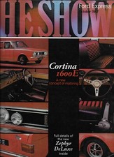 Ford Express magazine, October 1967: Zephyr, Zodiac, Cortina, Corsair & Anglia  
