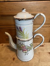 French Vintage Enamel Coffee