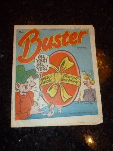 Buster comic date 04 1987 - -, 18/04/1987