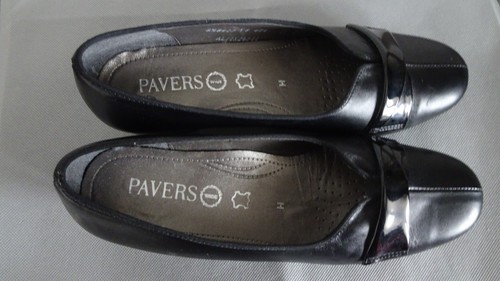 Pavers black leather lady - pavers,