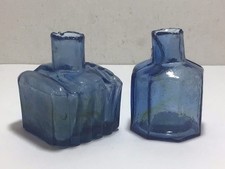 2 Superb COPPER BLUE Coloured