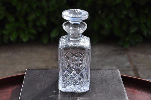Heavy vintage crystal glass - heavy,