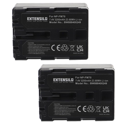 Battery for sony - 2x,