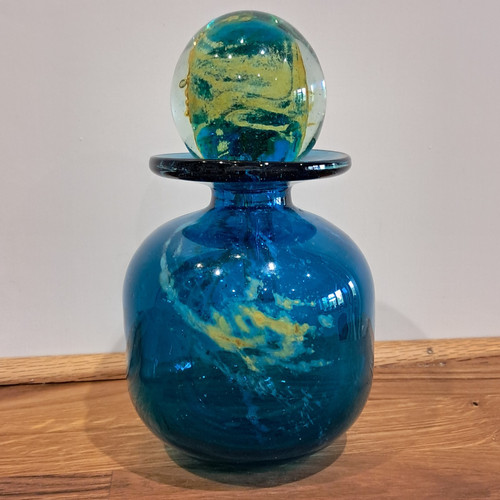 Mdina glass blue summer design - blue,