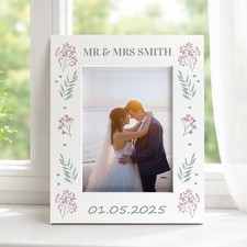 Personalised Wedding Day Photo