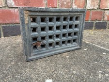 TERRACOTTA  AIR BRICK VENT BLUE BRICK CLAY RECLAIM VINTAGE ARCHITECTURAL ANTIQUE