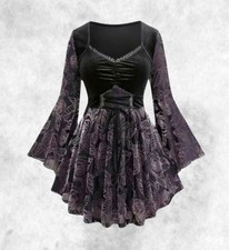 New Black & Pink Gothic Velvet