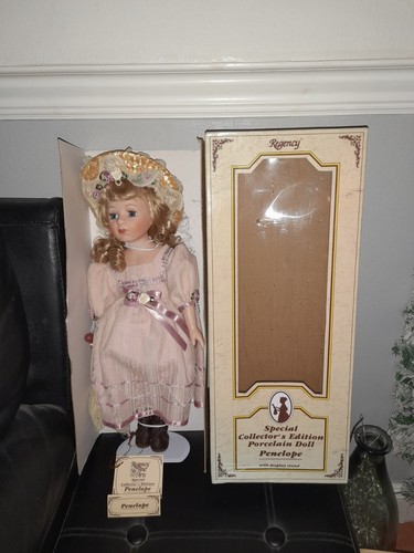 Vintage regency porcelain doll - regency,