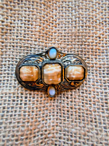 Vintage scottish brooch - vintage,