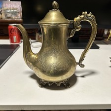 Vintage Brass Teapot