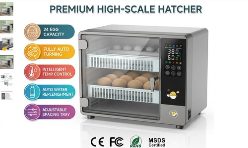 Egg incubator fully - 24,