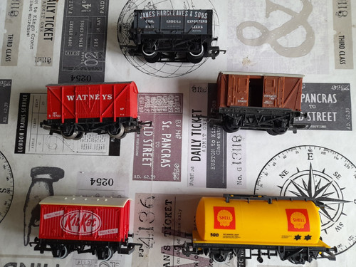 Train carriages for hornby - 5-train,