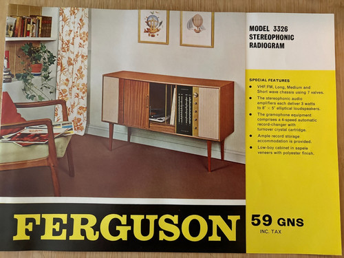 Ferguson model 3328 luxe - model,