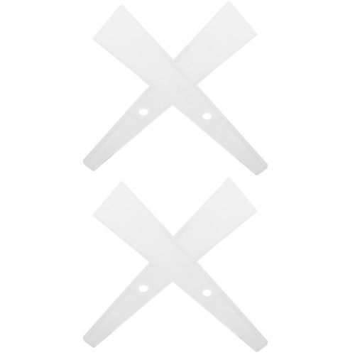 White plastic glue spreader - white,
