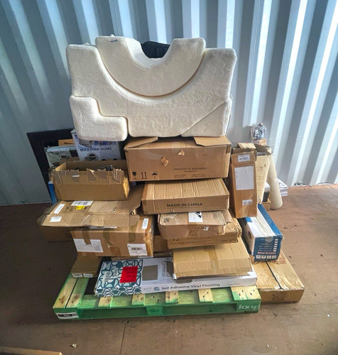 Return pallet mixed stuff