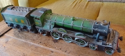Vintage tin plate - tin,