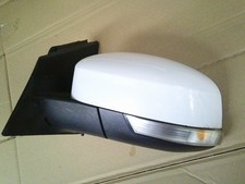 2012 FORD FOCUS PASSENGER NEAR SIDE LEFT ELECTRIC WHITE WING DOOR MIRROR