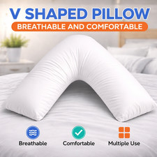 Hollowfiber V Shaped Pillow