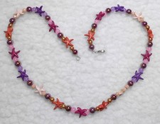 Beaded Necklace, Stars