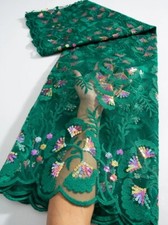 French Milk Silk Lace Fabric