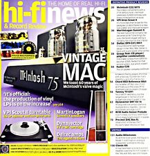 HI-FI NEW MARTINLOGAN DYNAVECTOR DELTEC VPI SCOUT II TANNOY KUDOS MCINTOSH £3.99