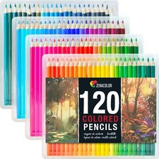 120 Unique Colouring Pencils