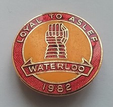 ASLEF LAPEL BADGE 1982 Rail