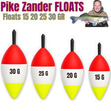 4 Pike Floats Deadbait Floats
