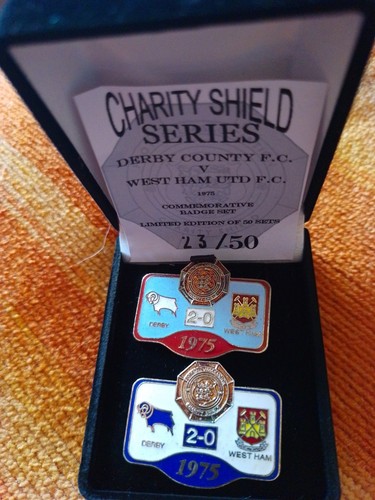 Rare 1975 charity - , shield