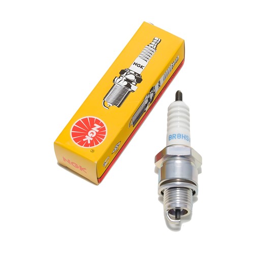 Spark plug ngk br8hsa resistor - spark,