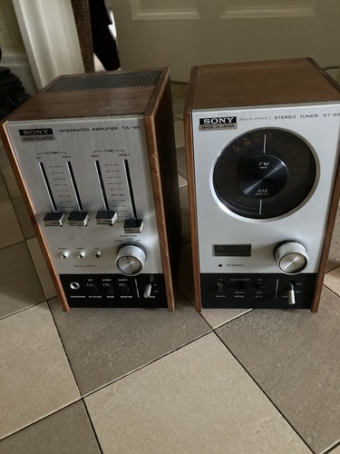 And sony amp - and,